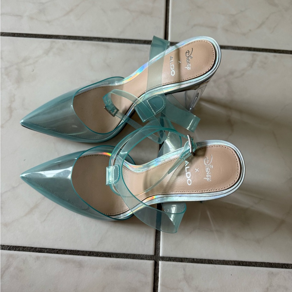 Aldo Blue Stiletto Heels Elegant Design